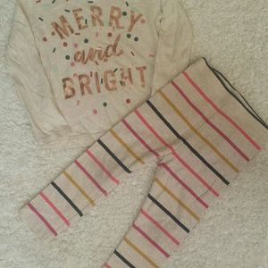OLD NAVY Shirt and legging set